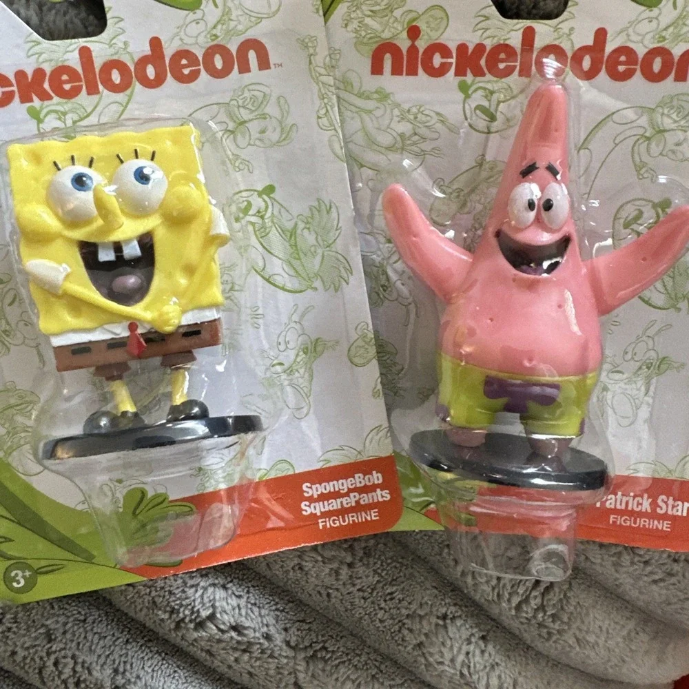 Nickelodeon Sponge Bob & Patrick Set Of Two 2.5-‎ 3
